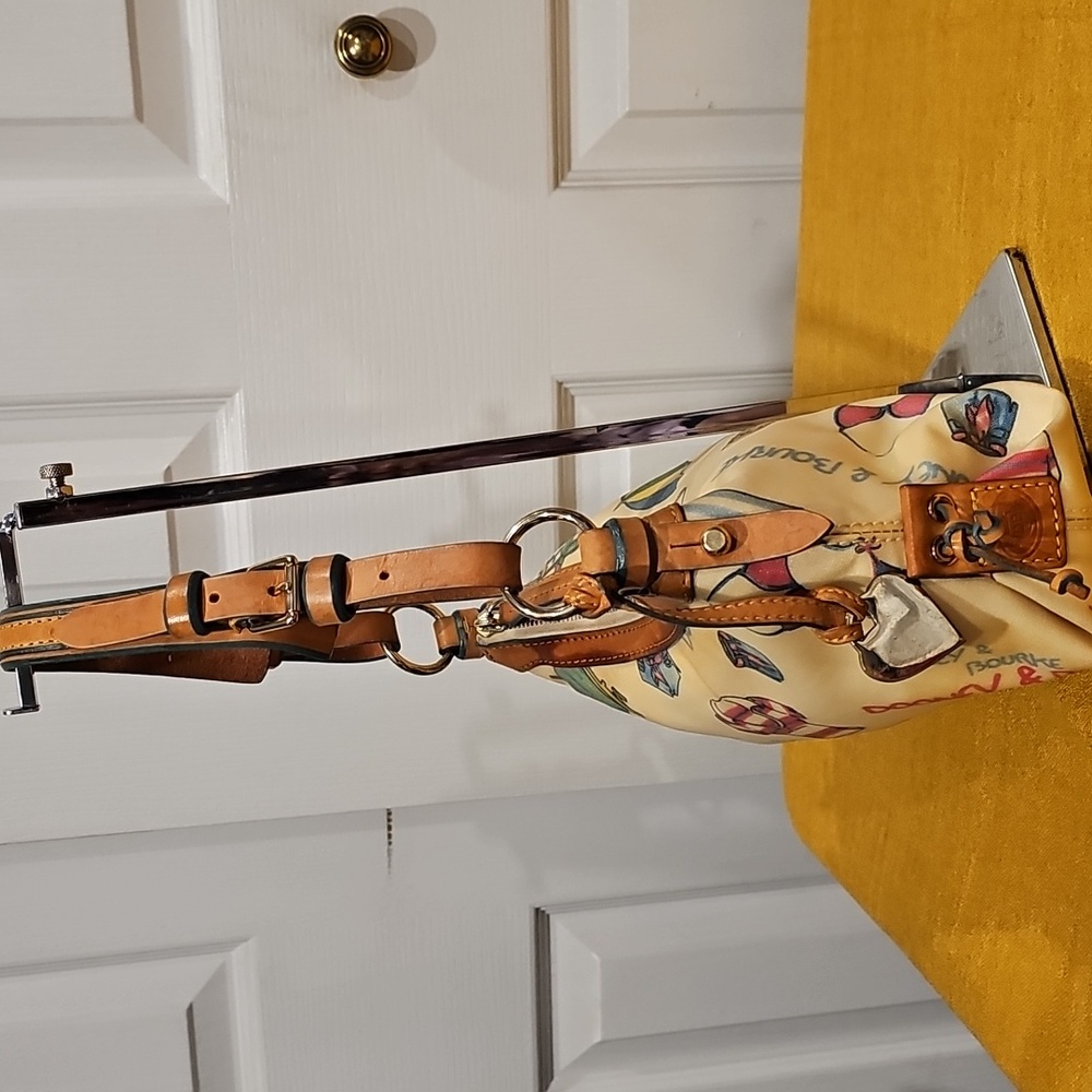 Dooney & Bourke Miami Beach Mini East West Slouch Shoulder Bag Rare EUC - Picture 5 of 15